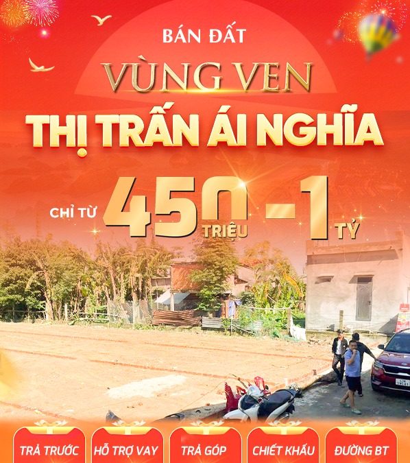 ĐẤT NỀN NAM THỊ TRẤN ÁI NGHĨA