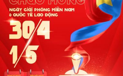 THÔNG BÁO NGHỈ LỄ 30/4 – 1/5