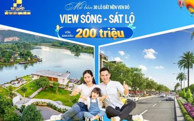 CÓ 200 TRIỆU – BẠN CHỌN GỬI NGÂN HÀNG HAY SỞ HỮU ĐẤT ĐẸP SÁT LỘ, VIEW SÔNG?