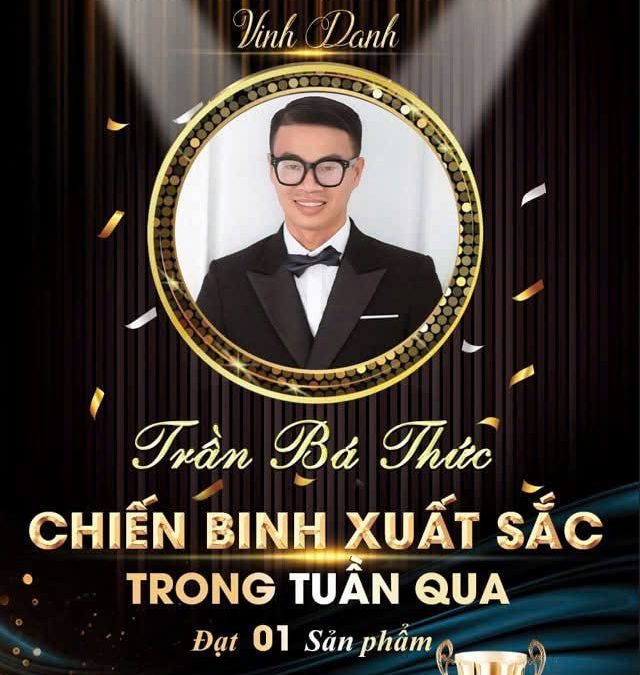 VINH DANH CHIẾN BINH XUẤT SẮC TUẦN QUA