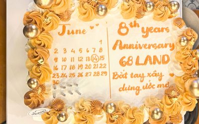 KỶ NIỆM 8 NĂM THÀNH LẬP CÔNG TY CP ĐỊA ỐC 68LAND