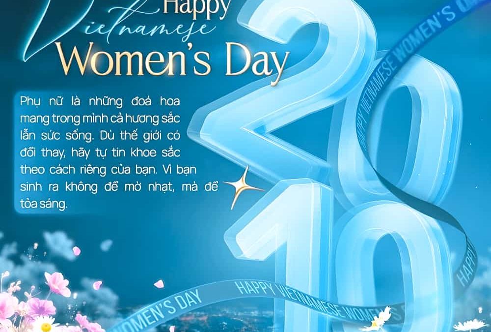CHÚC MỪNG NGÀY PHỤ NỮ VIỆT NAM 20/10!