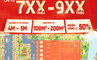 RA MẮT 27 LÔ ĐẤT NỀN NAM HÒA TIẾN – HƯỚNG SÔNG MÁT MẺ, MẶT TIỀN TRỤC Ô TÔ THÔNG ĐƯỜNG DT609B!