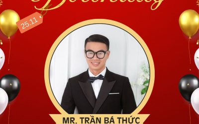  CHÚC MỪNG SINH NHẬT TRƯỞNG PHÒNG KINH DOANH 2 – ANH TRẦN BÁ THỨC 