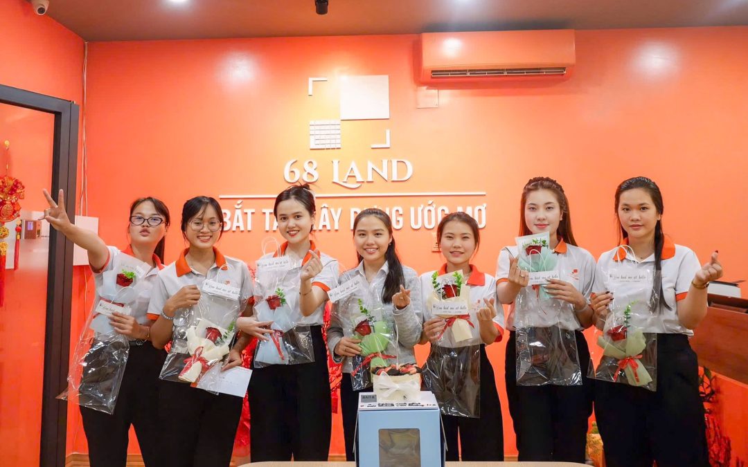 08.03 TẠI 68 LAND – NGÀY CỦA NHỮNG ĐÓA HỒNG RỰC RỠ